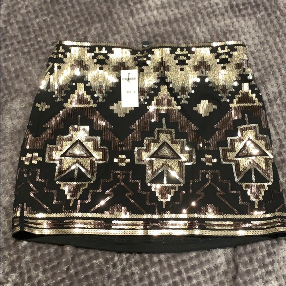 Sequin skirt